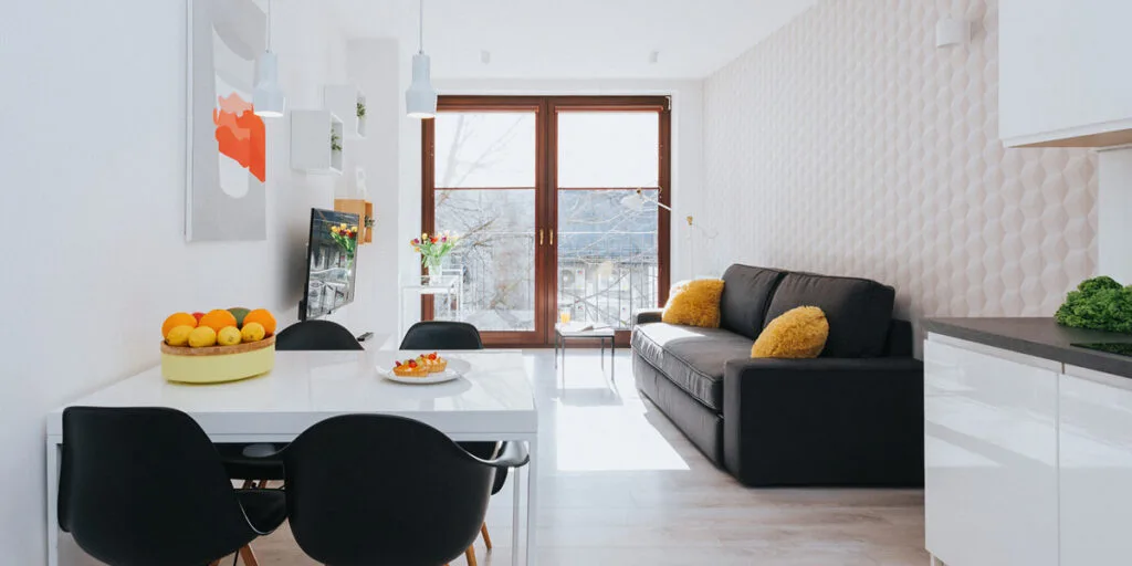 Nowoczesny apartament Deluxe z jedną sypialnią – KROWODERSKA 64